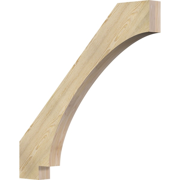 Ekena Millwork 4"W x 42"D x 42"H Imperial Rough Sawn Knee Brace, Douglas Fir BRC04X42X42IMP00RDF - main